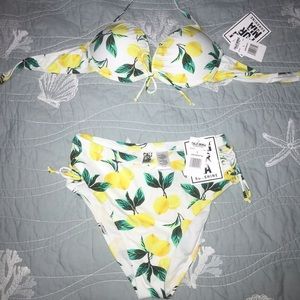 California Sunshine Lemon Bikini Set